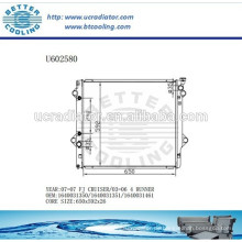 Aluminiumkühler für TOYOTA FJ CRUISER 07-03-06 4 RUNNER 1640031350/1640031351/1640031461 Hersteller und Direktverkauf